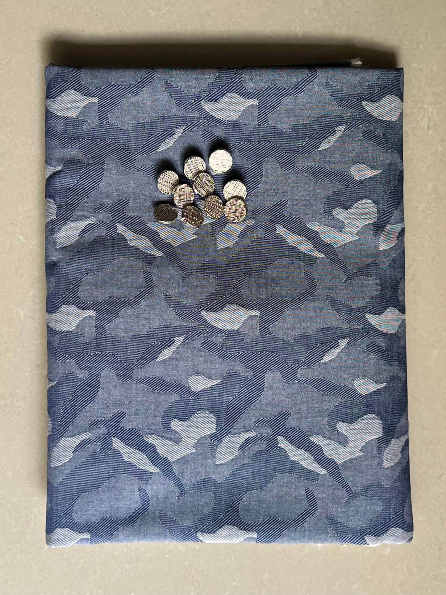 Denim Co-ord Set Fabric - D#6