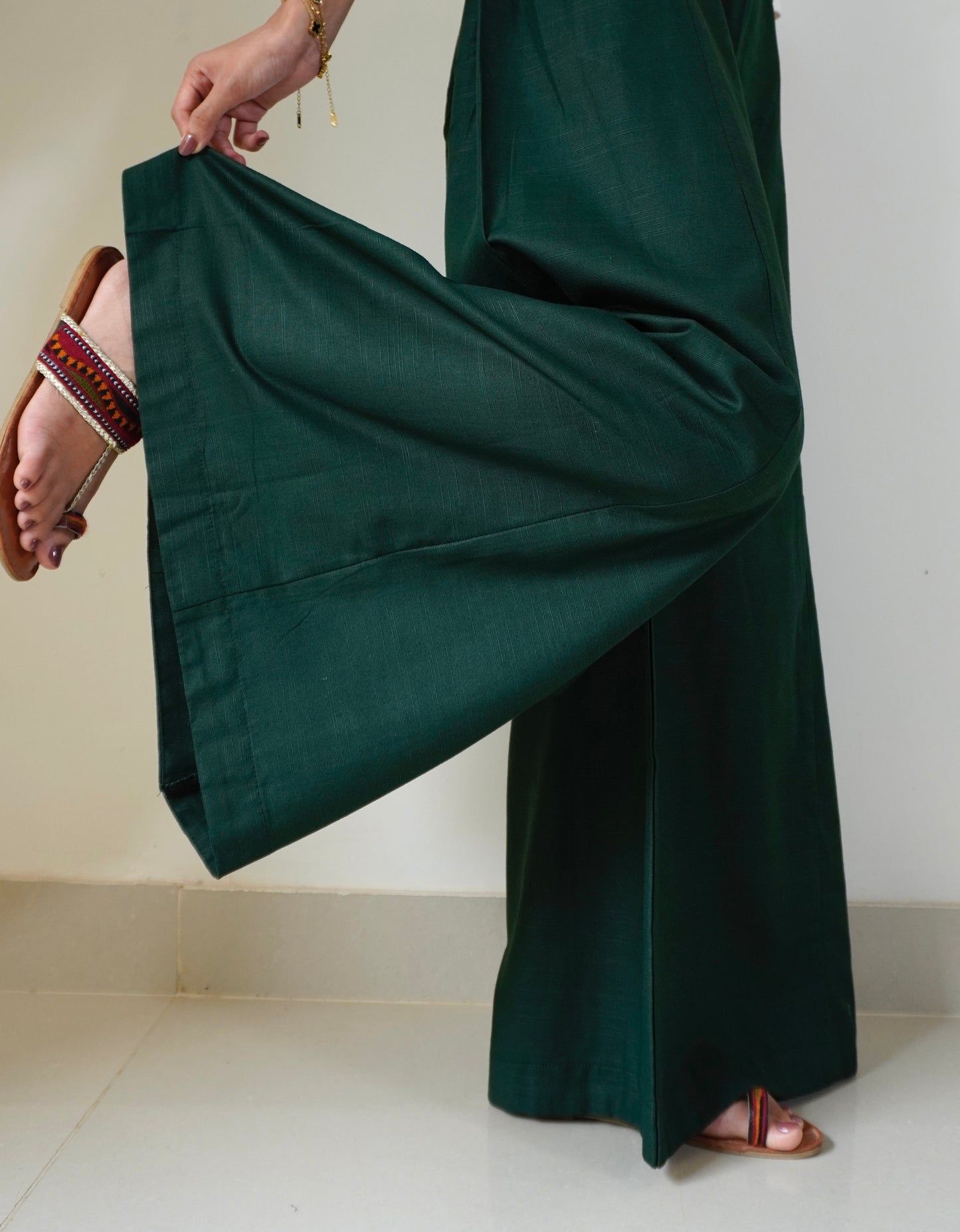 Classic Khaddar Ijaar - Green