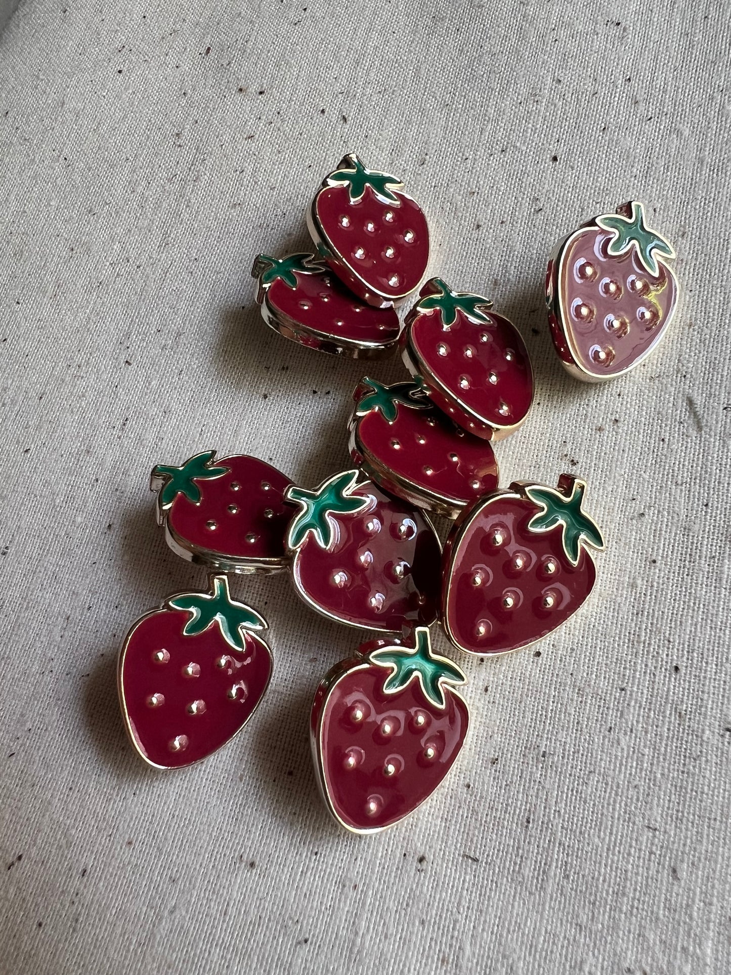 Strawberry Khaddar Co-ord Set Fabric