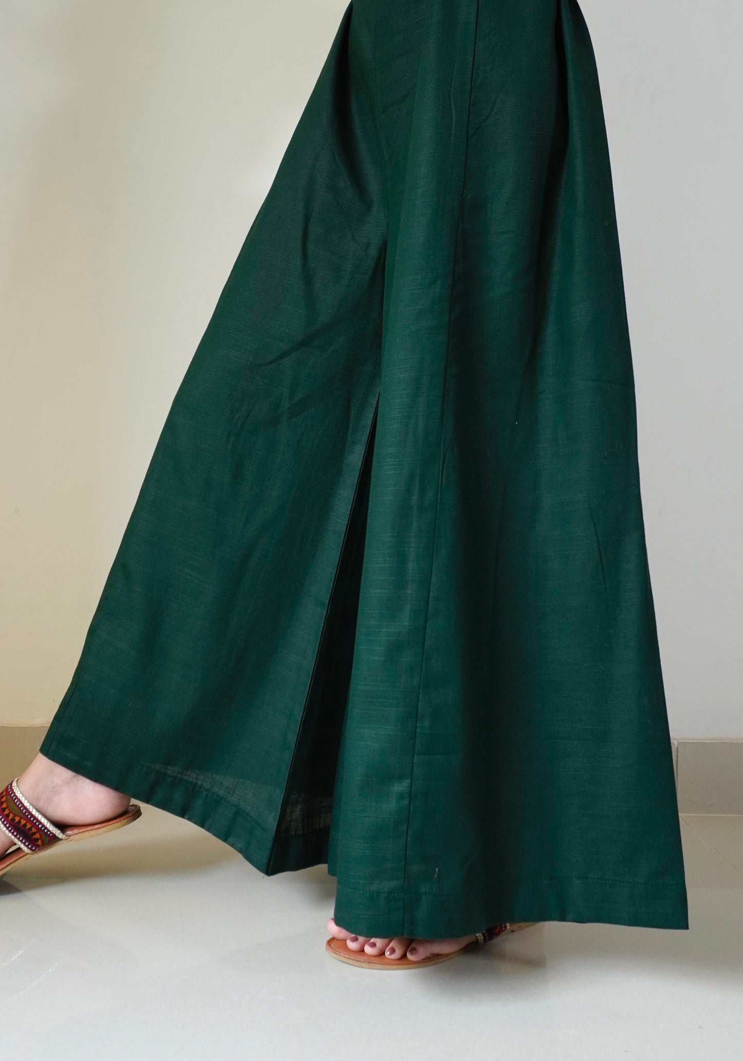 Classic Khaddar Ijaar - Green