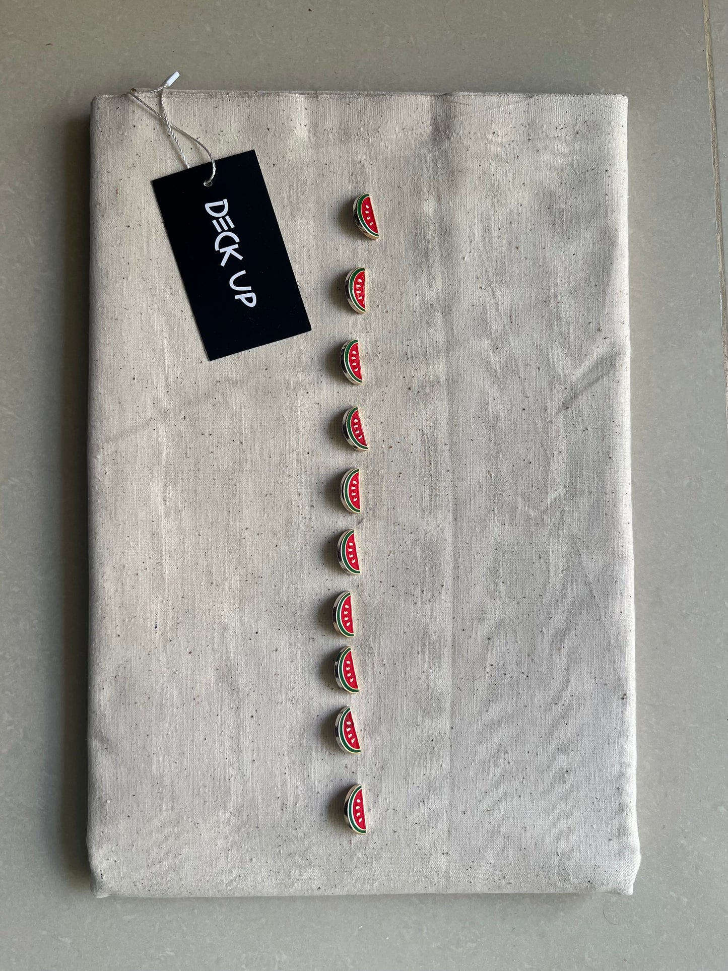 Watermelon Khaddar Co-ord Set Fabric
