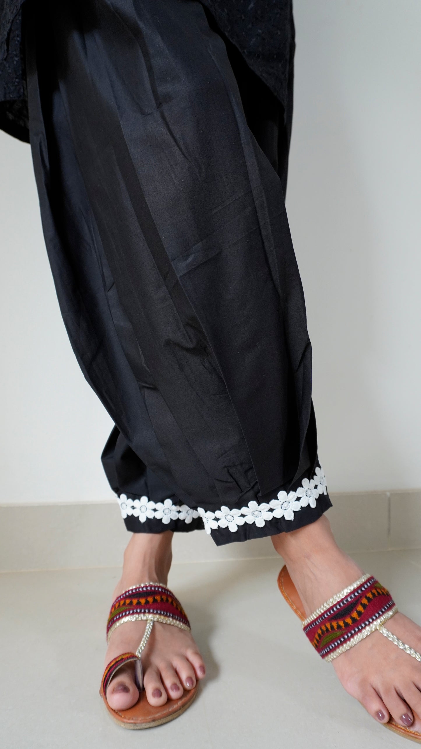 Marjina Shalwar - Black