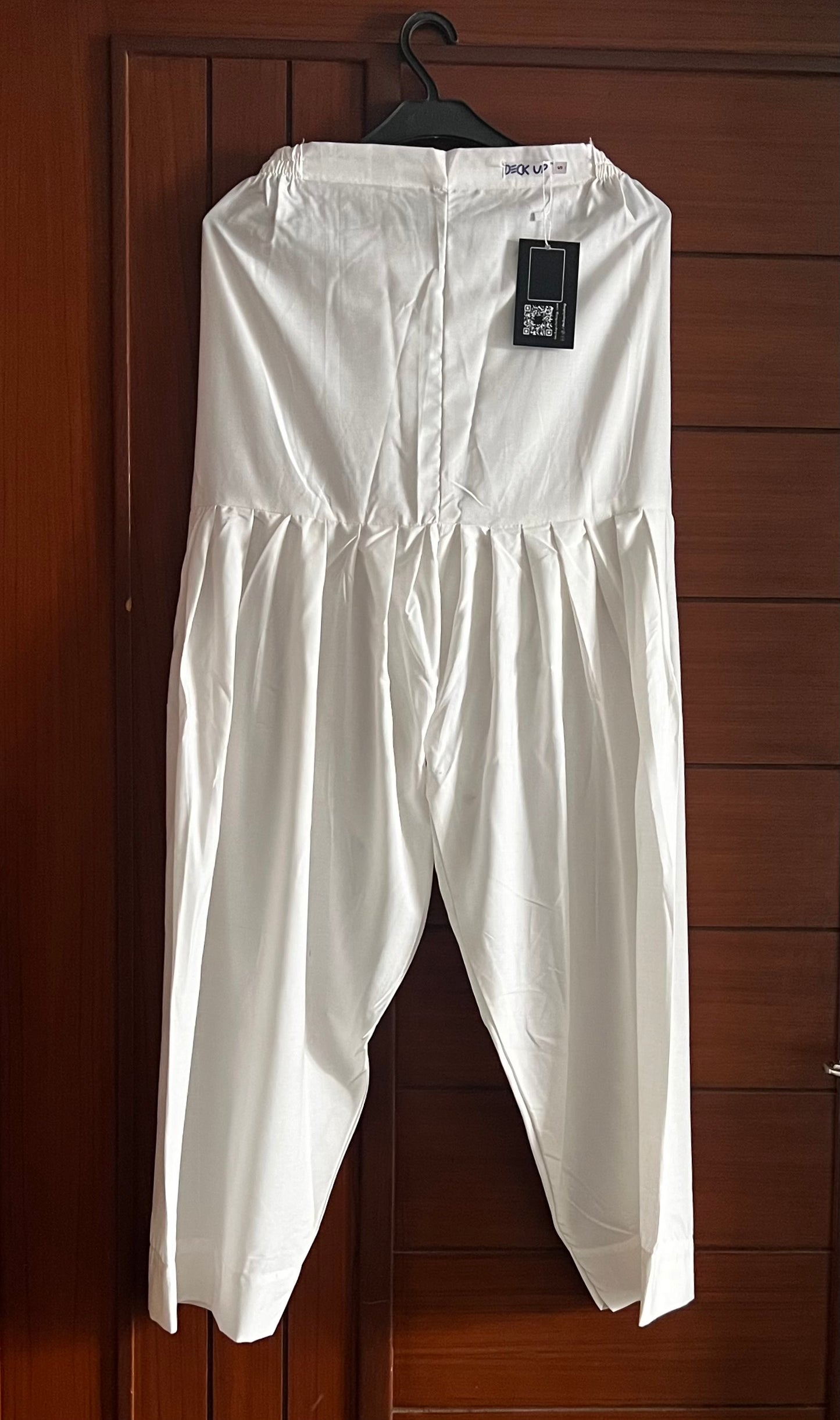 Casual Farshi Shalwar - White