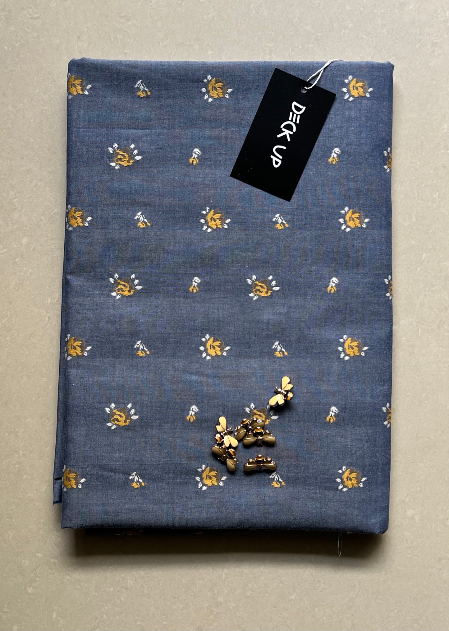 Denim Co-ord Set Fabric - D#1