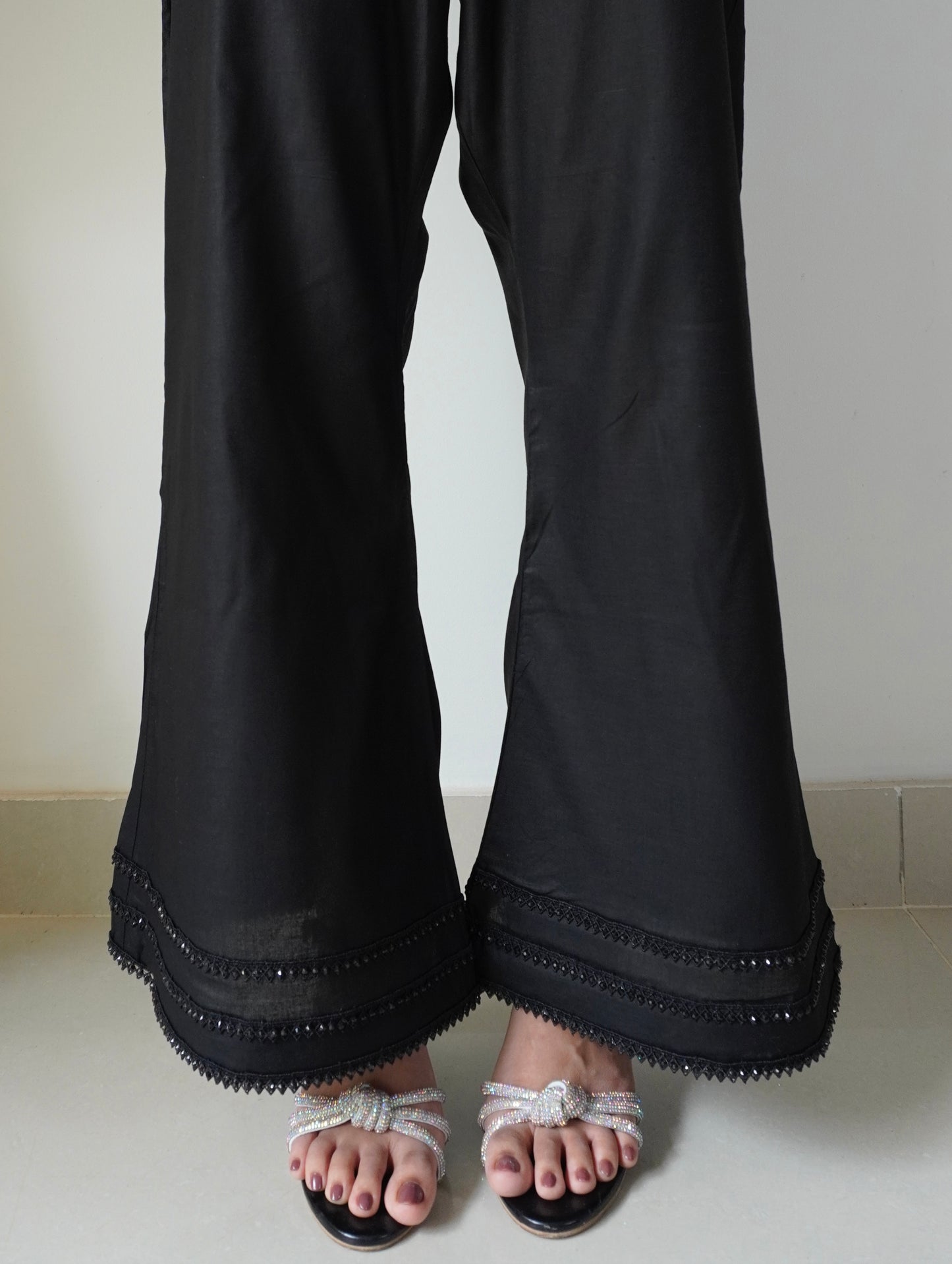 Pearl Bell Bottoms - Black