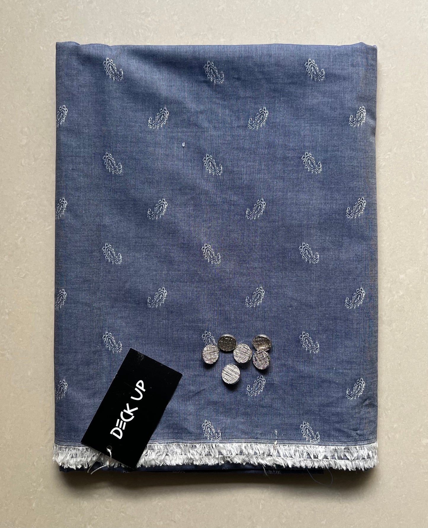 Denim Co-ord Set Fabric - D#3
