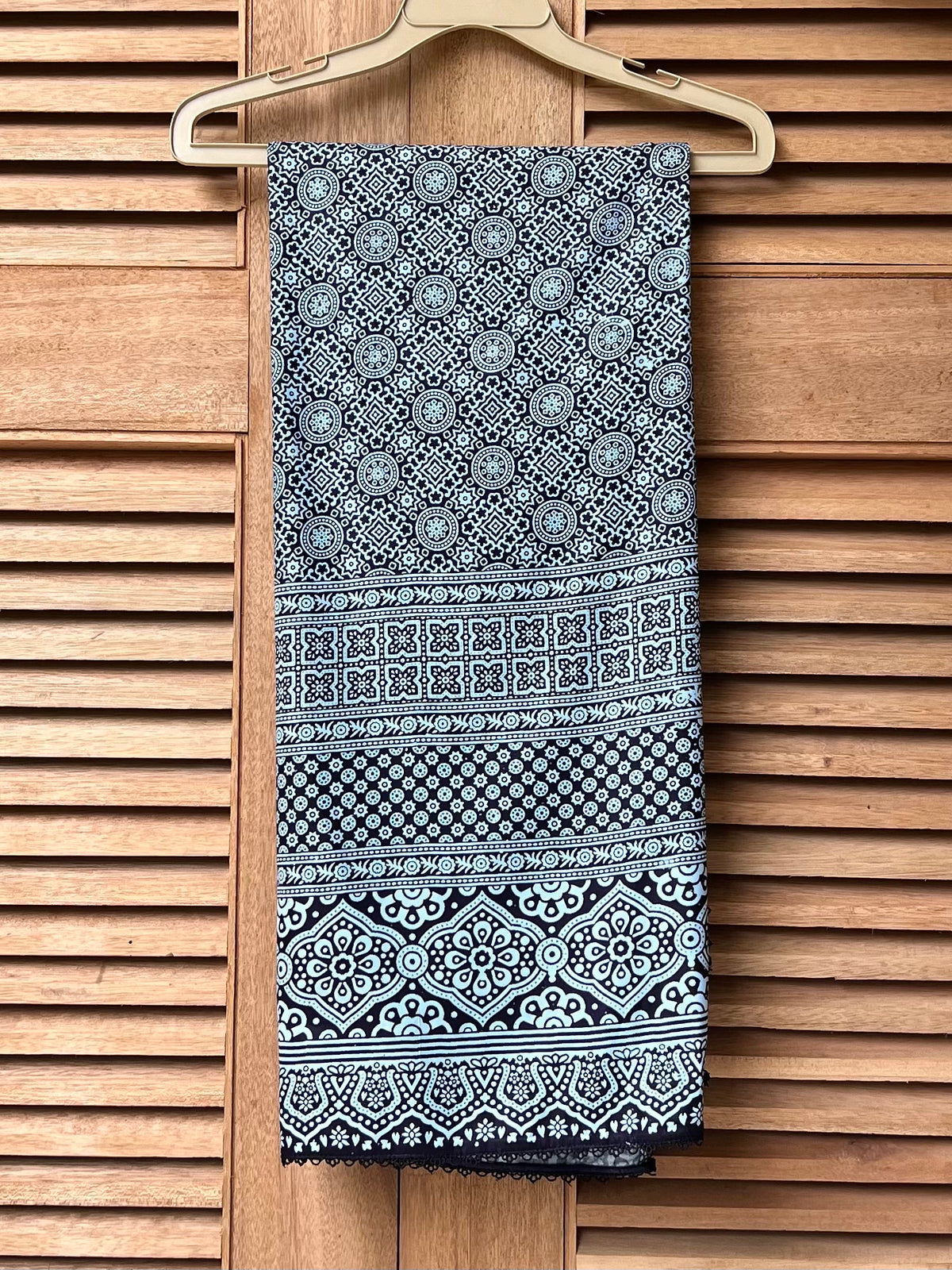 Ajrak Shawl - D#102