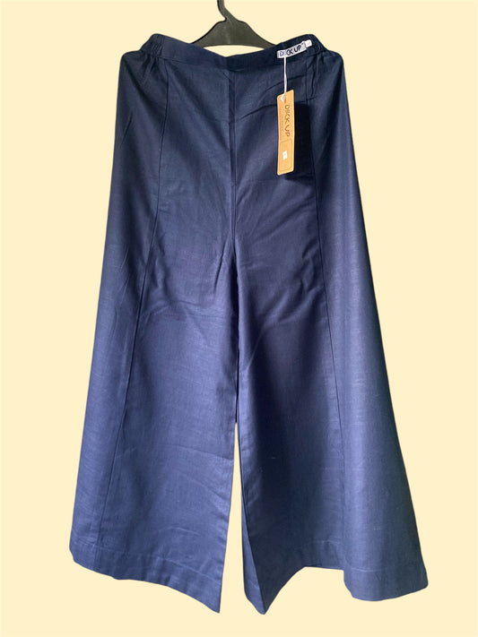 Classic Khaddar Ijaar - Navy Blue