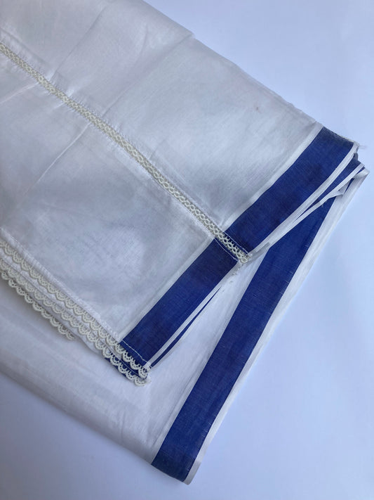 Lawn Dupatta - Blue