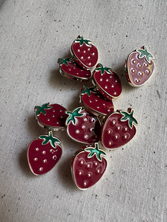 Strawberry Khaddar Co-ord Set Fabric