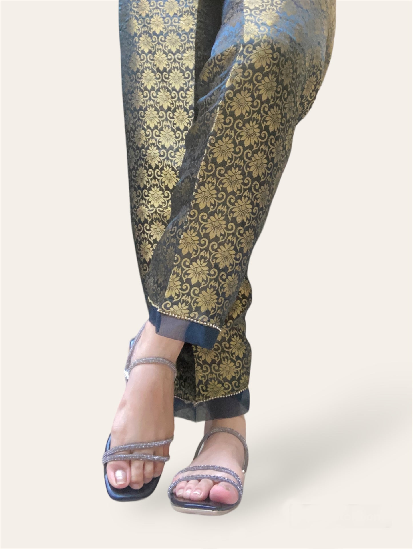 Jacquard Shalwar