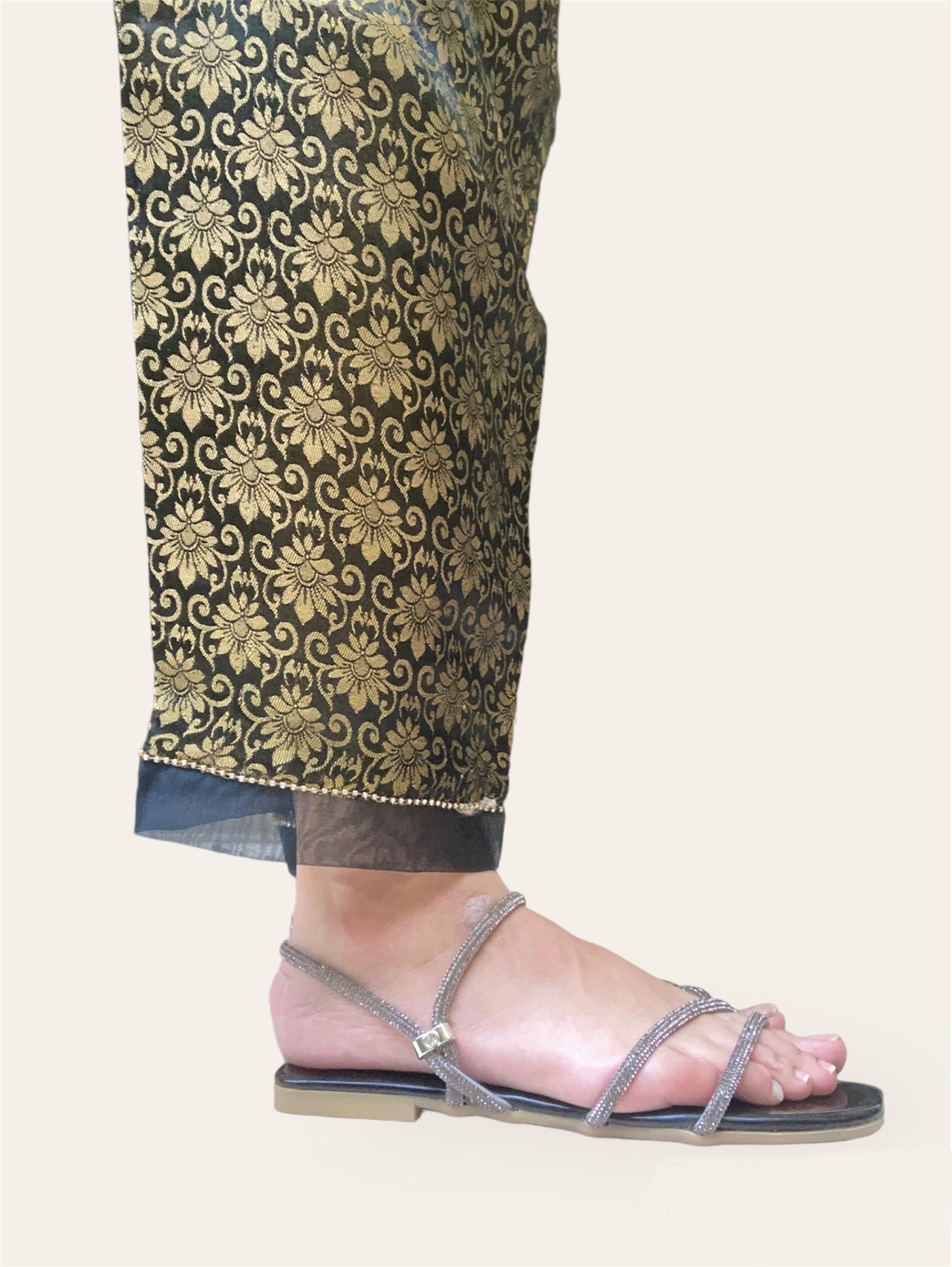 Jacquard Shalwar