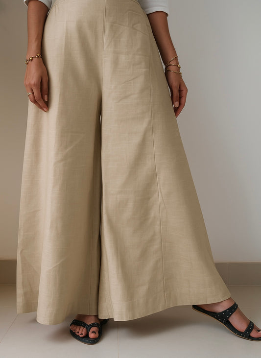 Class Khaddar Ijaar - Khaki Beige