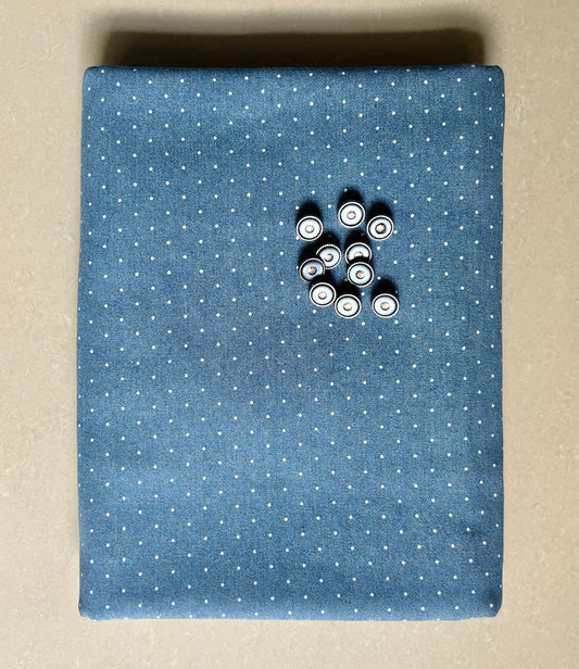 Winter Denim Coord Set Fabric - D#9