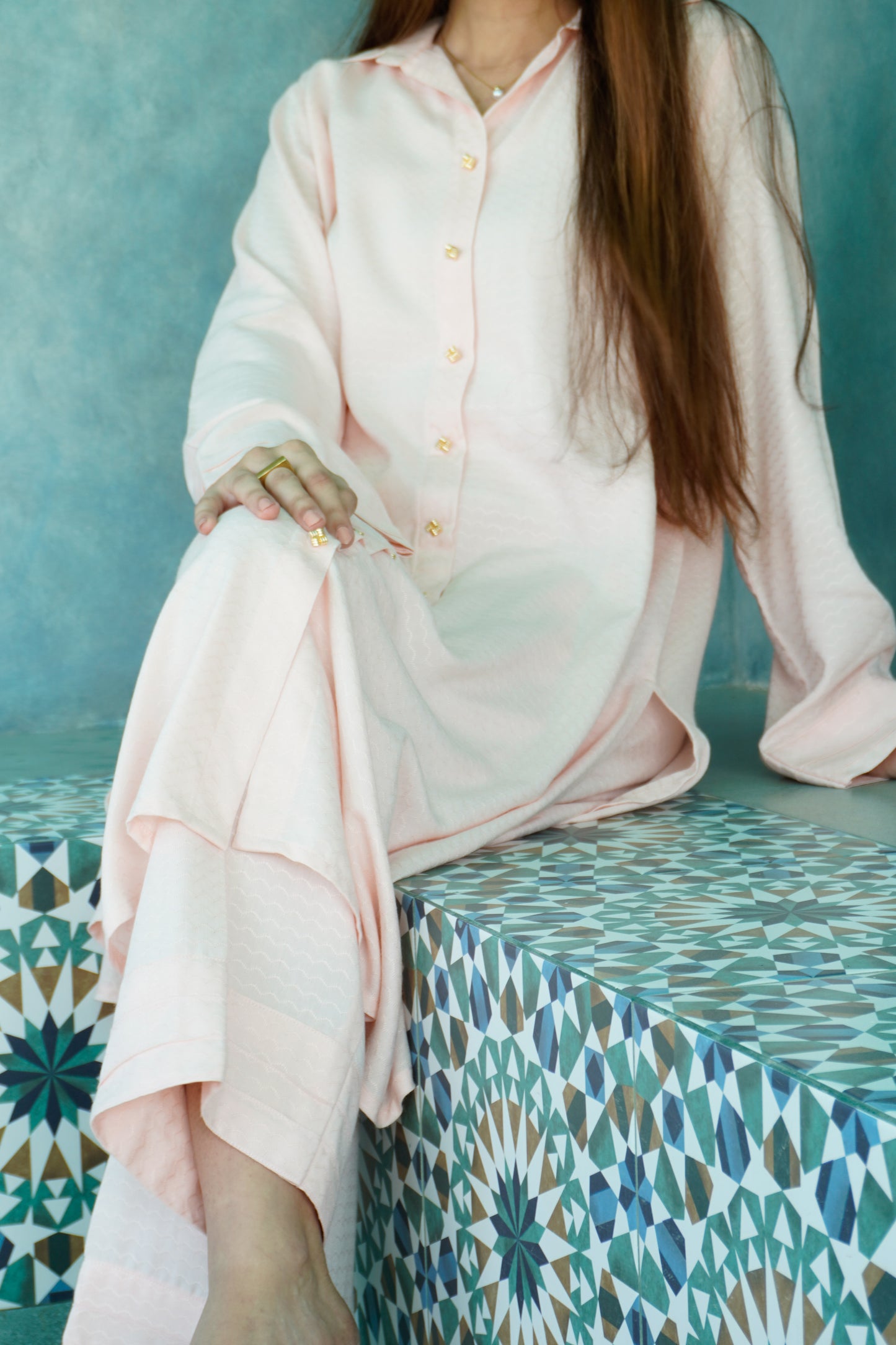 POWDER PINK - 2-PIECE SET