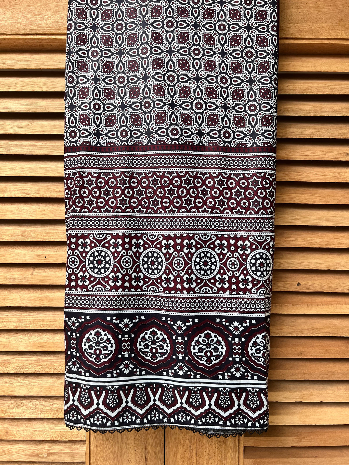 Ajrak Shawl - D#101