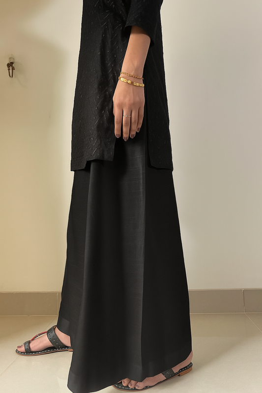 Classic Khaddar Ijaar - Black