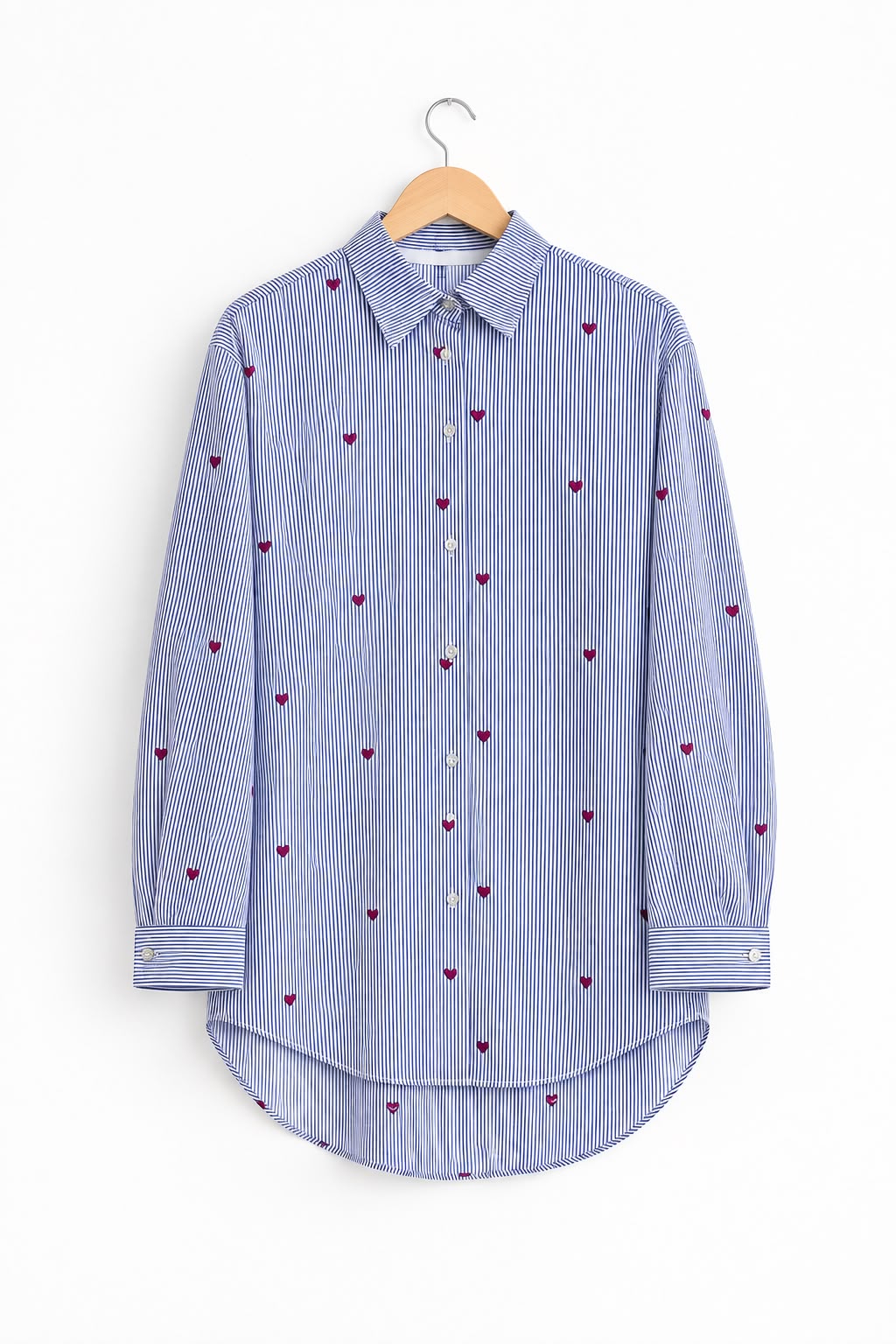 B PRETTY-NAVY SHIRT - 1 PIECE